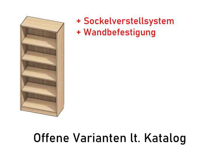 Regalschränke Modell 500