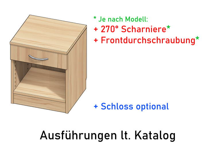 Nachttische Modell 500