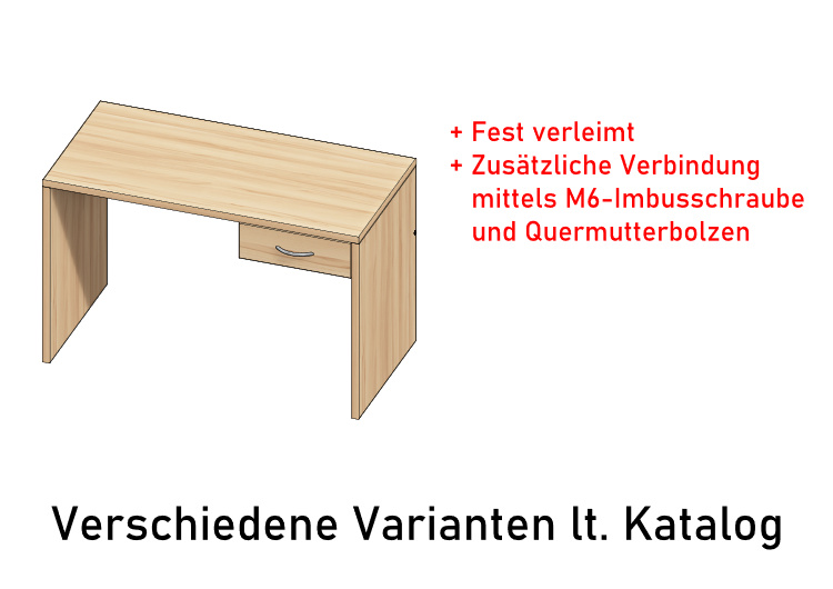 Schreibtische Modell 100