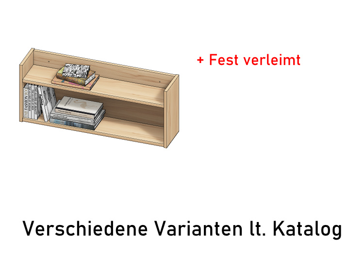 Wandregale Modell 500