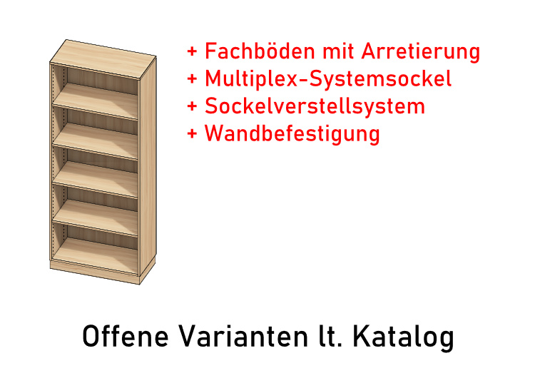 Regalschränke Modell 500