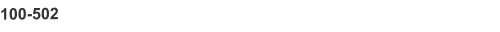 100-502