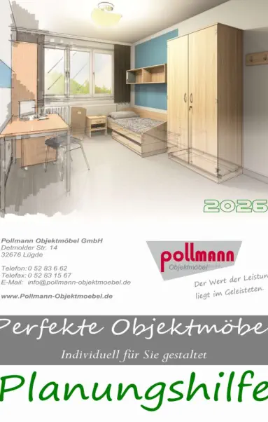 Planungshilfe Perfekte Objektmöbel