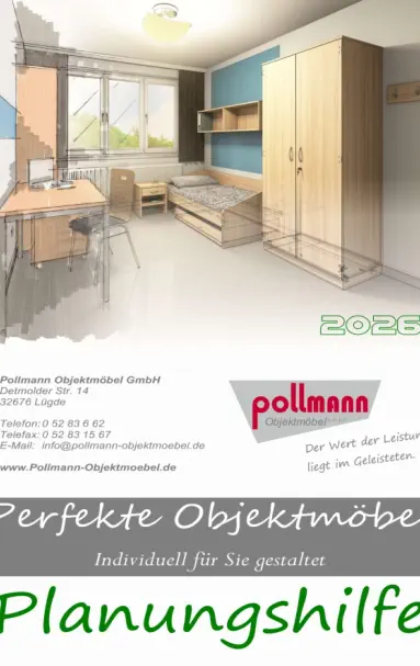 Planungshilfe Perfekte Objektmöbel