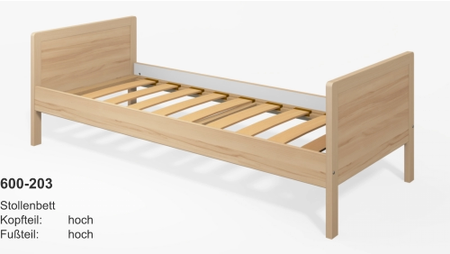 600-203 StollenbettKopfteil:	hochFußteil:	hoch